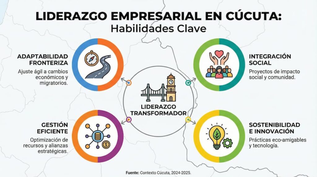 Habilidades clave del liderazgo empresarial en Cúcuta